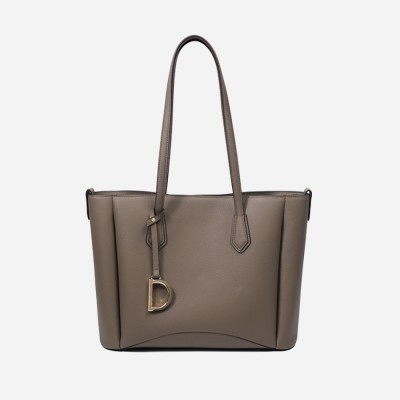 Leather tote bag women's luxury high sense shoulder bag