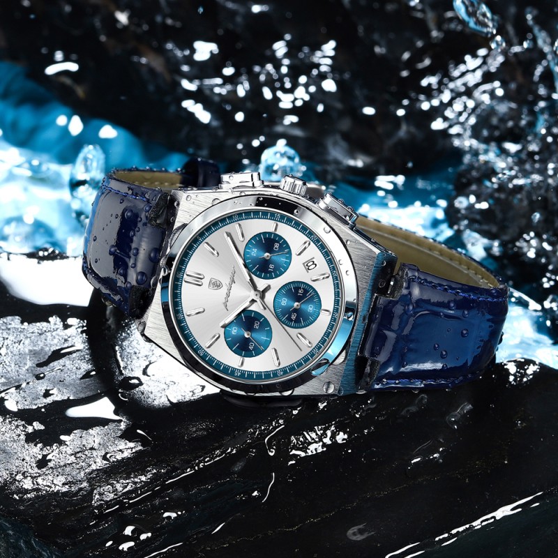 Fashionable, multifunctional, quartz-powered and luminous men's watches from famous brands